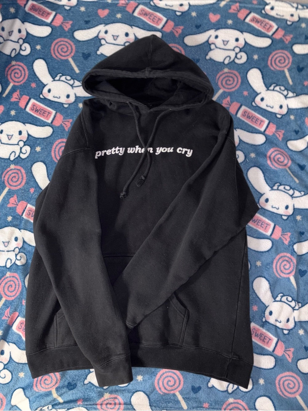 Lana del Rey merch black hoodie